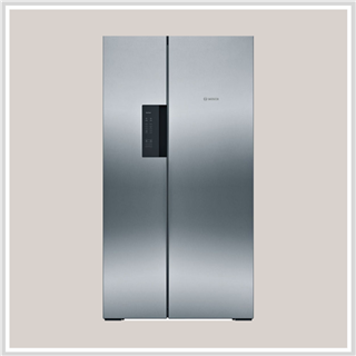 Tủ lạnh Bosch HMH.KAN92VI35  | Tủ lạnh Side by side 604L, mặt inox, Series 4